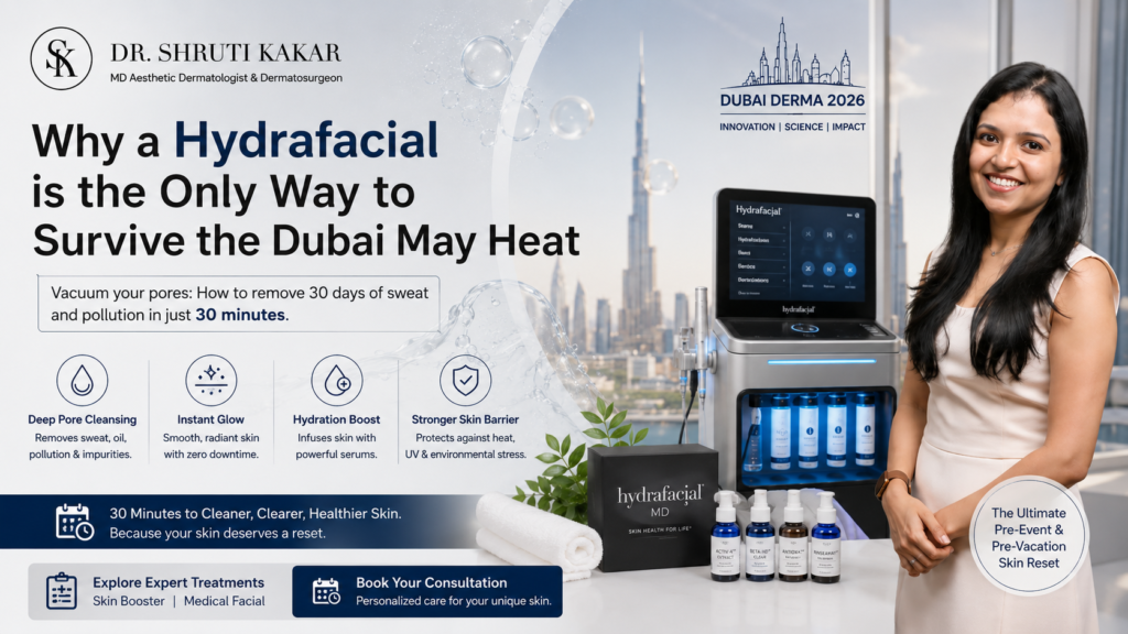 Why a Hydrafacial is the Only Way to Survive the Dubai May Heat